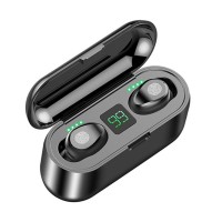 2019 New Mini headphones f9 TWS 5.0 Wireless Earbuds Earphone With 2000mAh Charging box Sports Gaming headphone