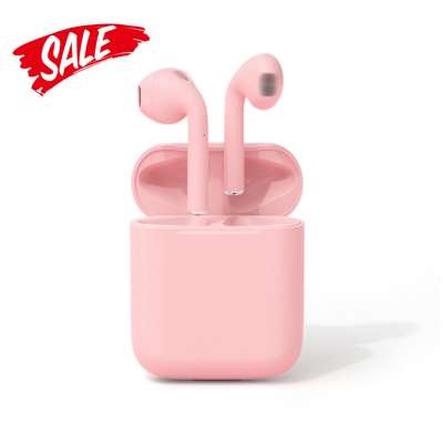 2020 Colorful Custom TWS True Wireless BT 5.0 in Ear Headphone Earpod Inpods 12 Stereo Earphone